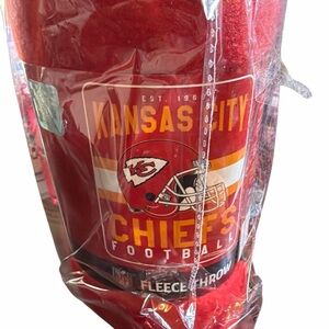 Kansas City Chiefs Fleece Throw Blanket